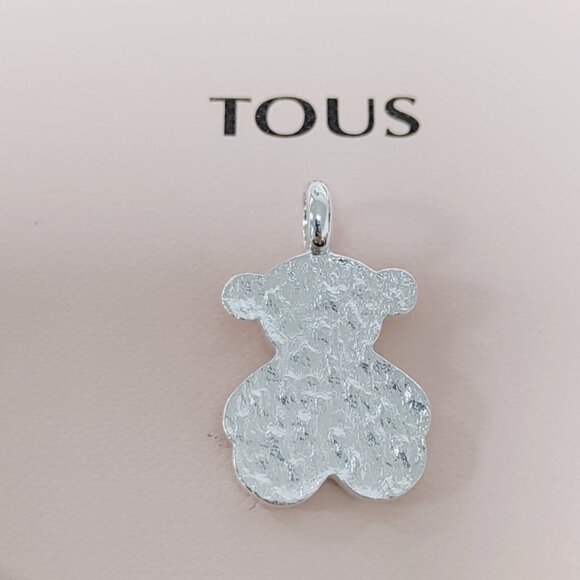 TOUS Charm Silver Grit Pendant for Bracelet & Necklace / Choker Pendant Dangle - Picture 5 of 5